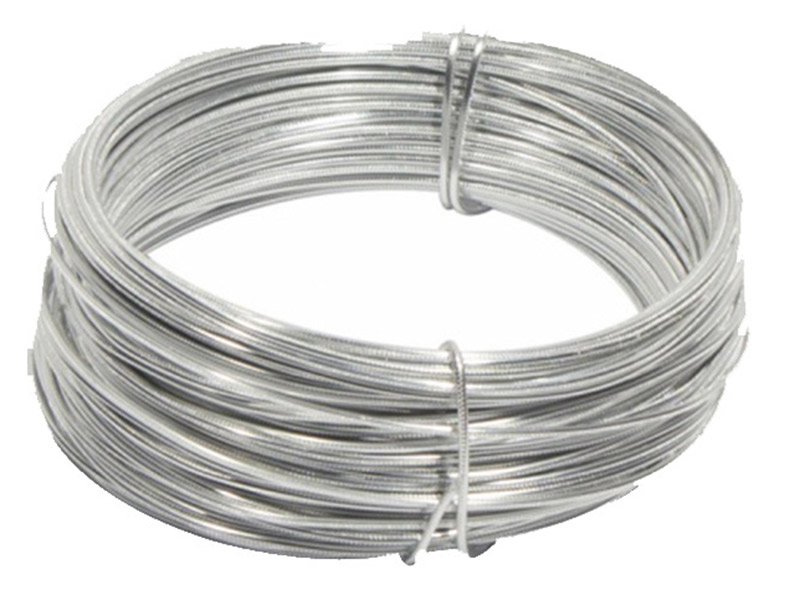 Round Aluminium Wire Silver